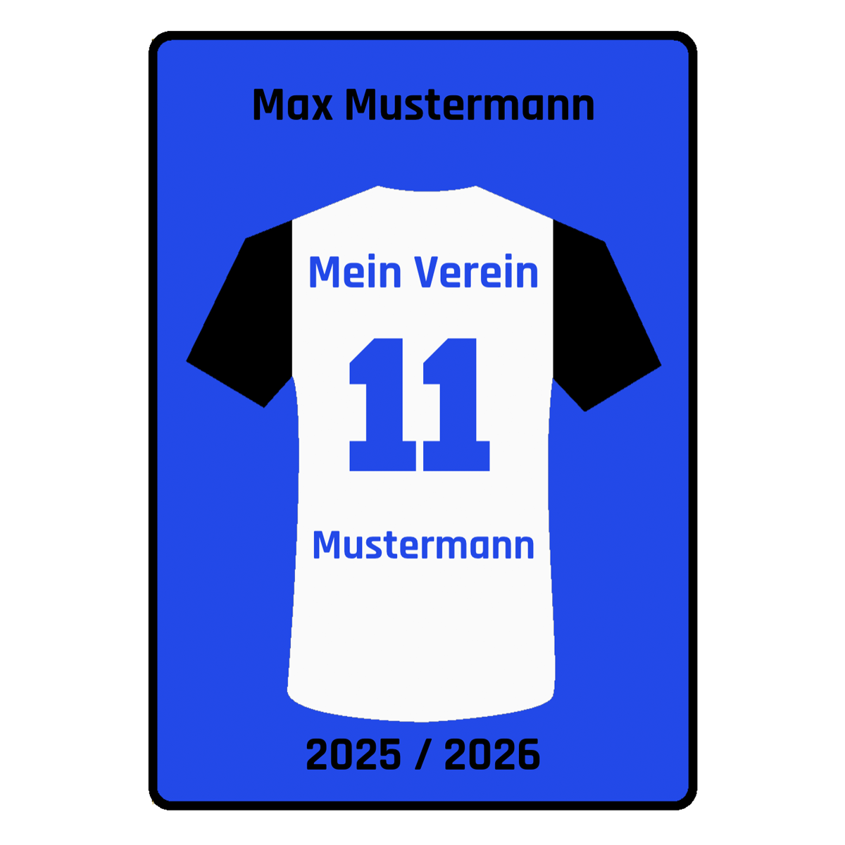 Fußball Trikot-Ärmel